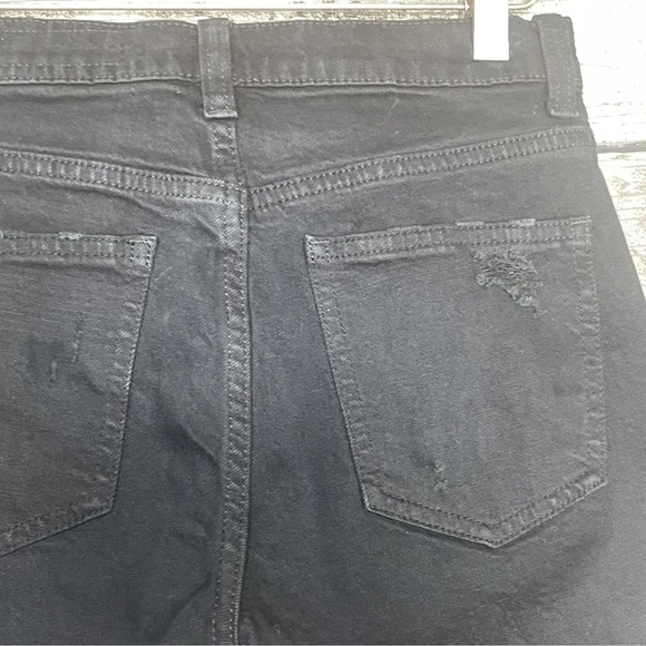 Pistola Womens Jeans Size 24 Black Distressed Skinny Ankle Length Stretch Fit 00 - Picture 7 of 11